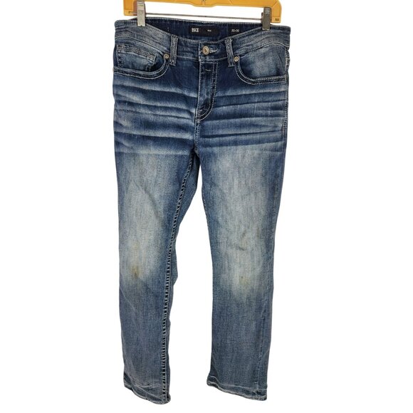 BKE 'Alec" Mens Jeans Distressed Lived In Y2K Rocker 32/30 - Picture 1 of 5